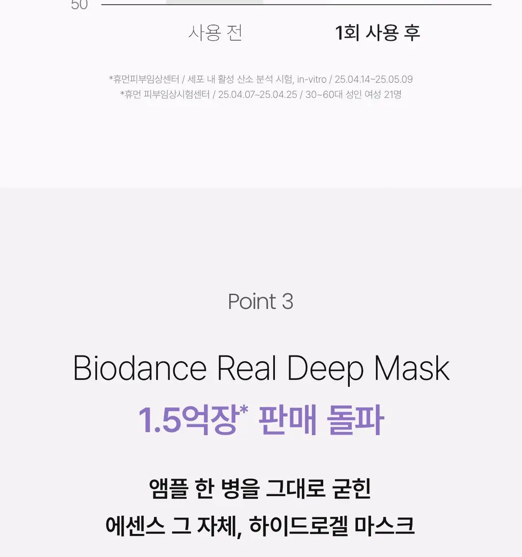 [원조겔팩] 바이오던스 리얼 딥 마스크 4매 (PDRN, 콜라겐, 세라놀, 비타, 씨켈프) 상세페이지 37